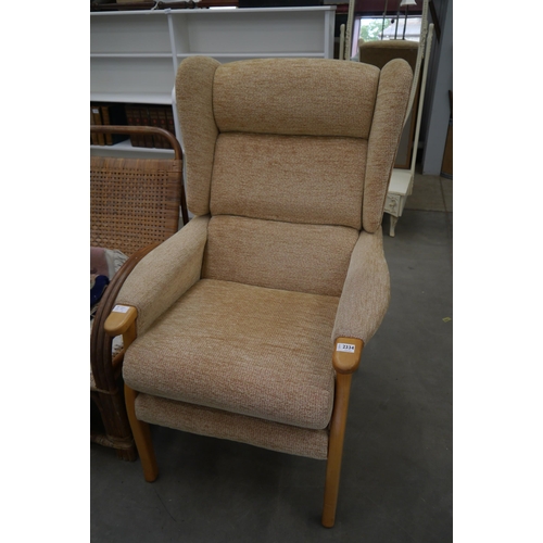 2334 - A Charleston armchair   (E) £10-15