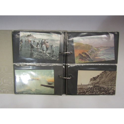 4315 - Two albums containing a quantity of topographical postcards, approximately 250