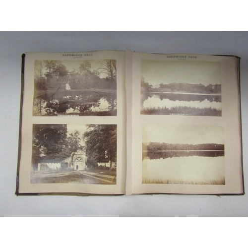 4322 - Seven variously sized mainly 19th Century scrapbooks, photograph albums, albums of pen and ink and w... 