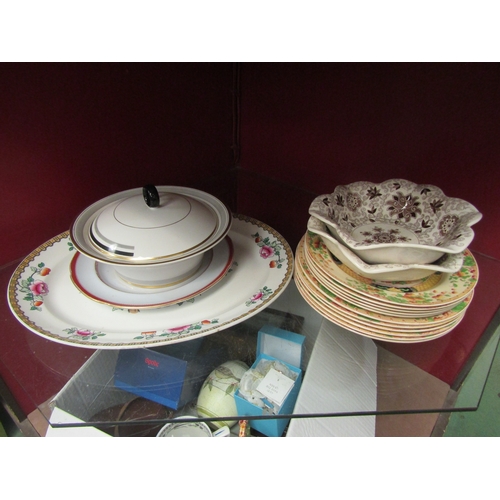 4332 - A selection of tablewares including F. Winkle & Co 