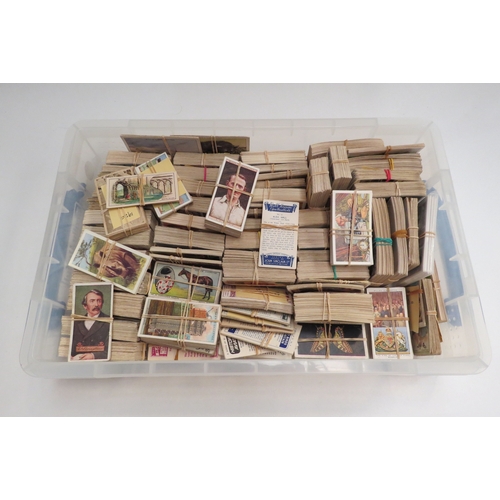 4441 - A collection of cigarette cards, mostly sports and film star related