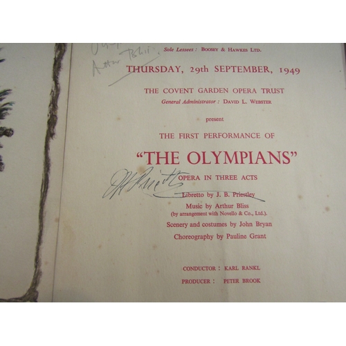 4178 - A quantity of ephemera relating to The Royal Opera House, London, including a 1950 Gala Performance ... 