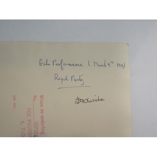 4178 - A quantity of ephemera relating to The Royal Opera House, London, including a 1950 Gala Performance ... 