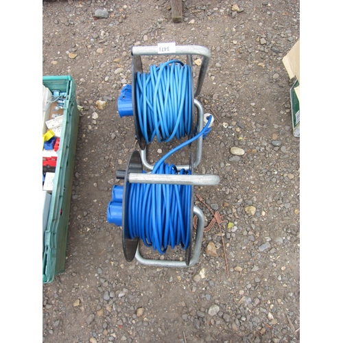 3471 - Two extension cables on reels