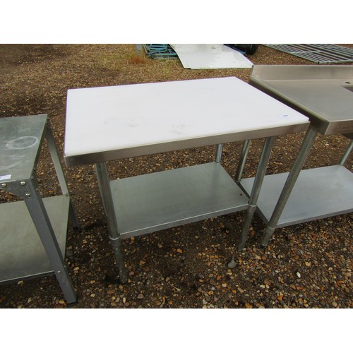 3609 - A catering prep/butchers table