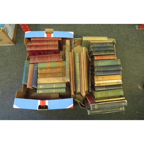 1214 - Two boxes of assorted volumes, mainly nature and history