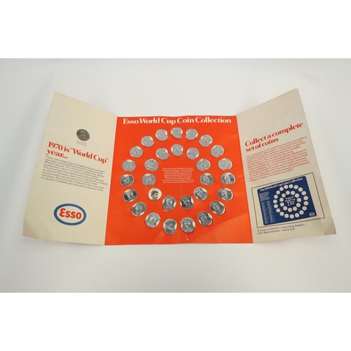 1292 - An Esso World Cup coin collection 1970