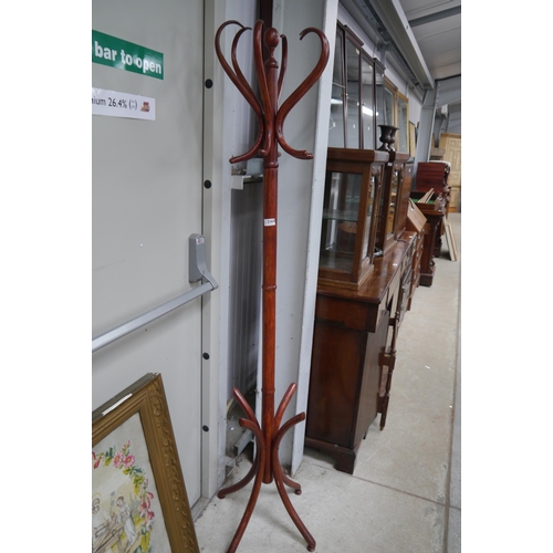 2164 - A bentwood coat and hat stand   (E) £15-30