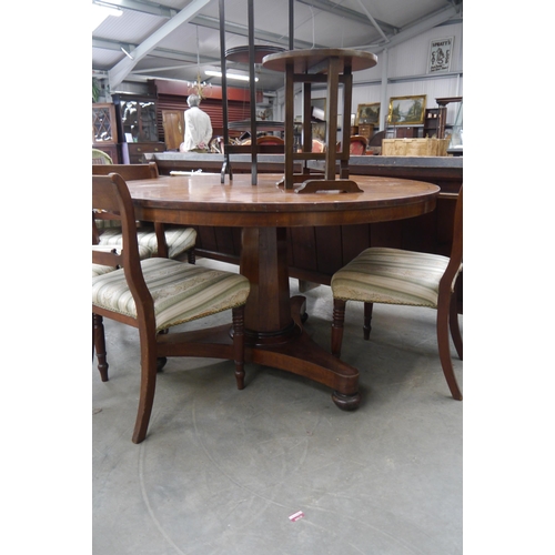 2235 - A Victorian mahogany breakfast table  (R) £80