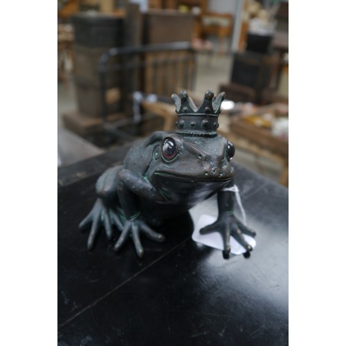 2021 - A crowned figure of a frog