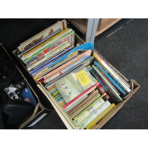 1463 - Two large and a small box of mainly children's books including Ladybird (3)         (E) £15-25