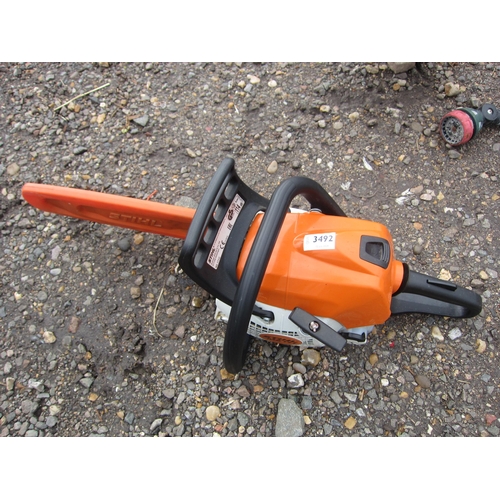 3492 - A Stihl MS171 chain saw