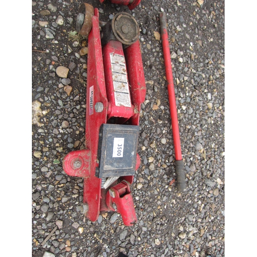 3500 - A trolley jack          (E)10-15