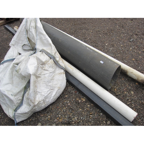 3516 - A quantity of plastic pipe and a one ton bag of Osma fittings