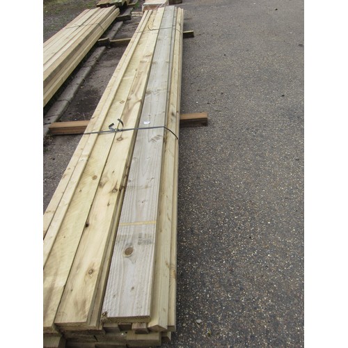 3482 - Pack of 16' treated timber