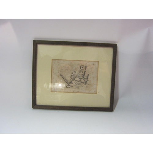 4284 - A framed and glazed etching John Sell Cotman (1782-1842) 