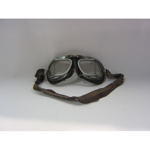 4309 - A pair of motorcycle goggles