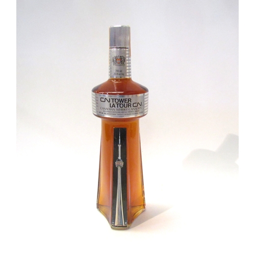 9033 - McGuinness Distillers CN Tower blended Canadian Whiskey, 710ml  (E)  £50-100