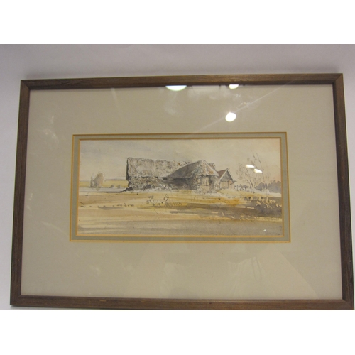 4457 - JOHN WESTERN (1948-1993): A framed and glazed watercolour 