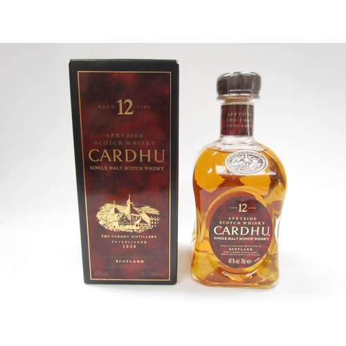 9006 - Cardhu 12 Year Old Single Malt, 700ml, boxed