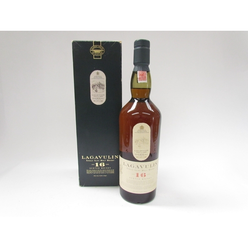 9023 - Lagavulin 16 Year Old Single Islay Malt Whisky, 750ml, boxed