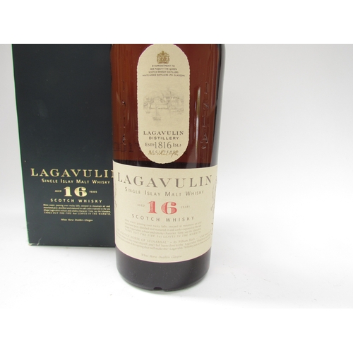 9023 - Lagavulin 16 Year Old Single Islay Malt Whisky, 750ml, boxed