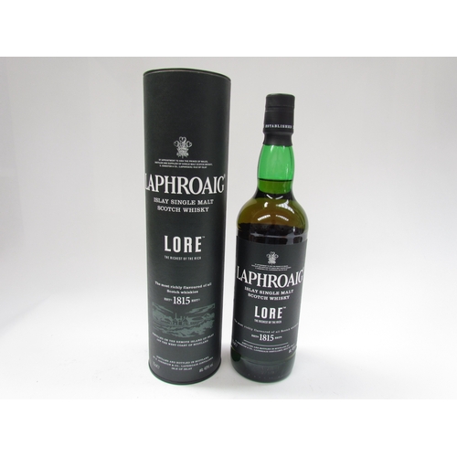 9026 - Laphroaig Lore Island Single Malt Scotch Whisky, 70cl, in tube