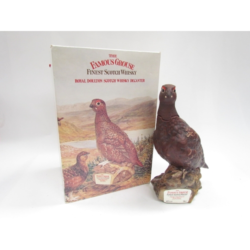 9030 - The Famous Grouse Whisky, Royal Doulton Scotch Whisky decanter, 70cl, boxed