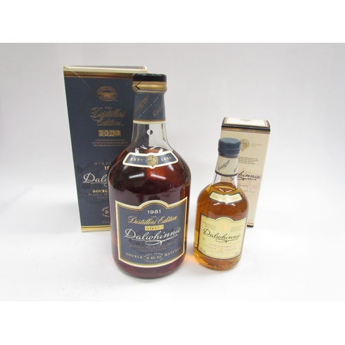 9032 - 1981 Dalwhinnie Distillers Edition D.SD.312, Double Matured Single Highland Malt Scotch Whisky, 70cl... 