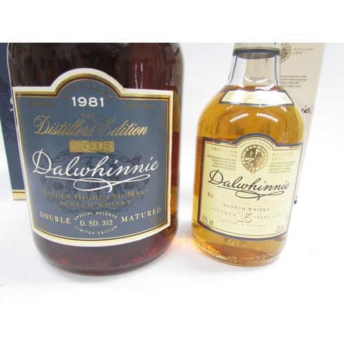 9032 - 1981 Dalwhinnie Distillers Edition D.SD.312, Double Matured Single Highland Malt Scotch Whisky, 70cl... 