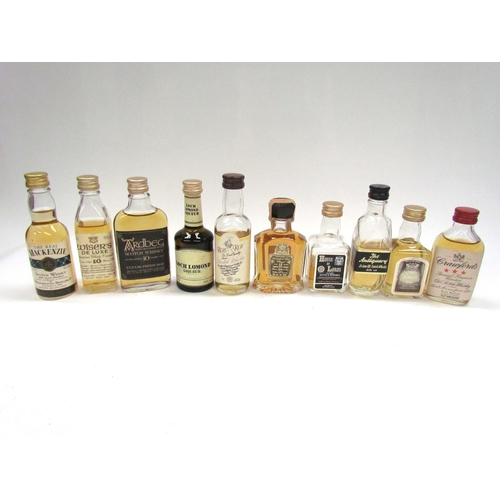 9043 - A quantity of mostly Whisky miniatures