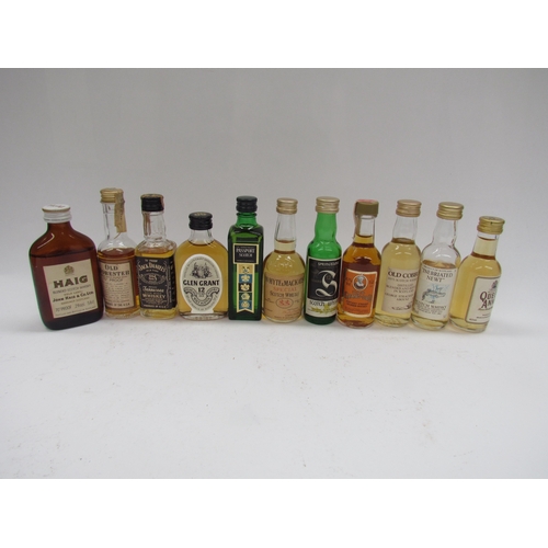 9044 - A quantity of miniatures mostly Whisky