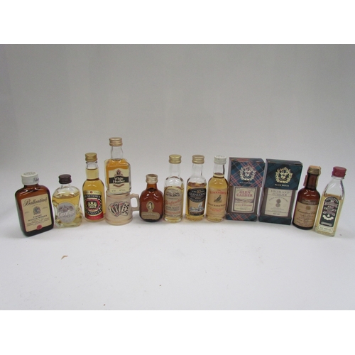 9044 - A quantity of miniatures mostly Whisky