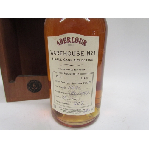 9048 - Aberlour Warehouse No.1, 14 Year Old (1992) Single Cask Selection #6491, bottle number 207, 70cl in ... 