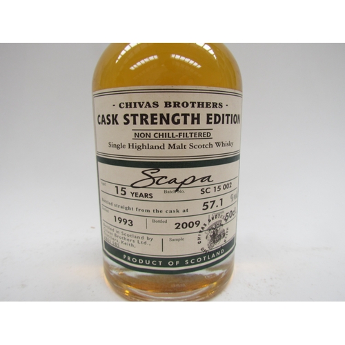 9049 - Scapa - Chivas Brothers Cask Strength Edition 1993 15 year old Whisky 50cl