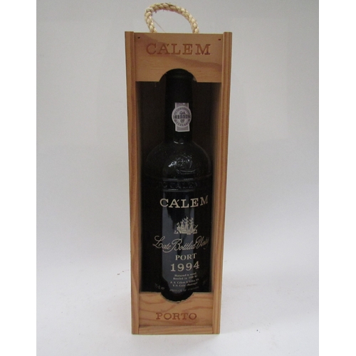 9052 - 1994 Calem Late Bottled Vintage Port, 75cl bottled in 2000 in pine case