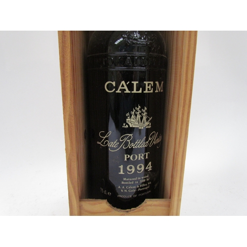 9052 - 1994 Calem Late Bottled Vintage Port, 75cl bottled in 2000 in pine case