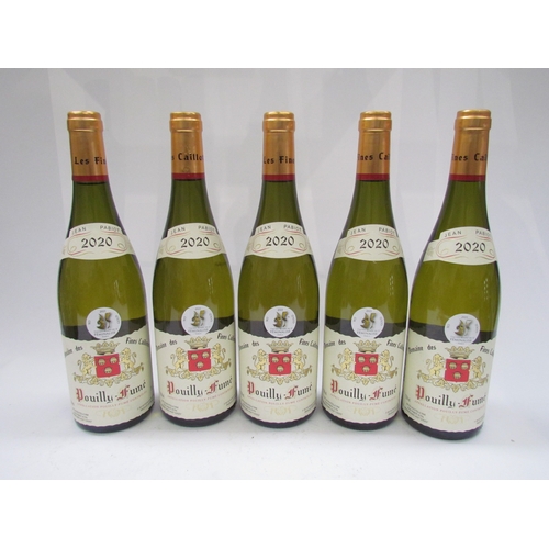 9101 - 2020 Jean Pabiot et Fils Pouilly-Fume Domaine des Fines Caillottes, Loire, France x 5