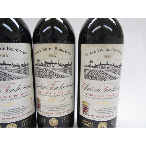 9116 - 1993 Chateau Fonchereau Bordeaux Superieur x 4  (R)  £40-60