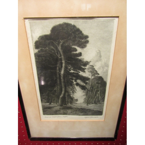 4032 - ALFRED RICHARD BLUNDELL (1883-1968): A framed and glazed etching 