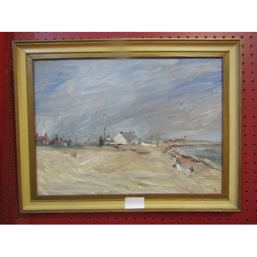 4063 - MICHAEL ASHLEY (XX): A framed oil on board 