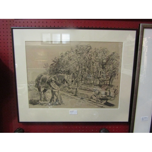 4126 - RUSSELL SIDNEY REEVE (1895-1970): A framed and glazed lithograph, 