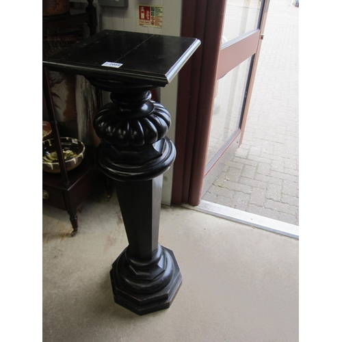 2089 - A Victorian ebonised pedestal   (R) £100