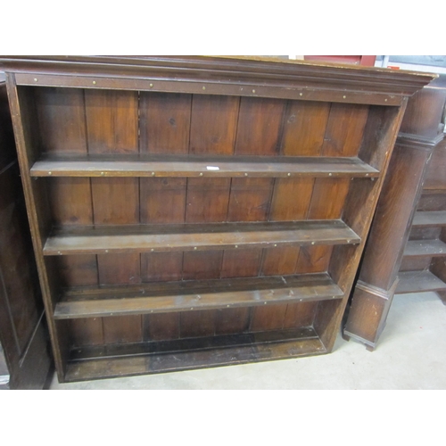 2098 - A Georgian oak dresser top   (R) £20