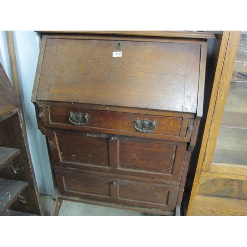 2104 - An early 20th Century patented writing desk   (E) £20-30