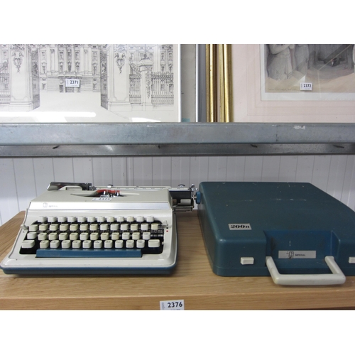 2375 - A mid 20th Century Imperial 200N type writer   (R) with lot 2373