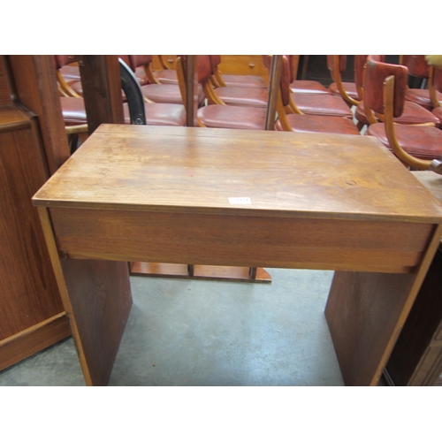 2429 - A 1970's teak Stag dressing table