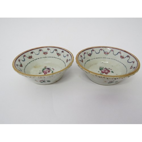 6032 - Oriental dishes and bowls including lobed dish, largest 21cm diameter