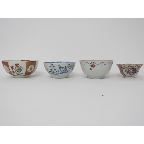 6031A - 19th Century Oriental tea bowls and saucers