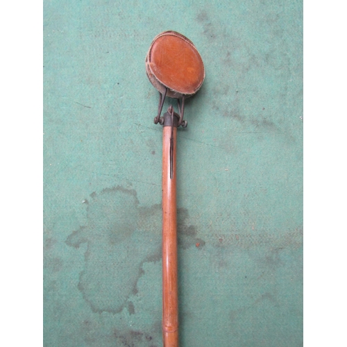 5024 - A bamboo handled long reach fruit picker